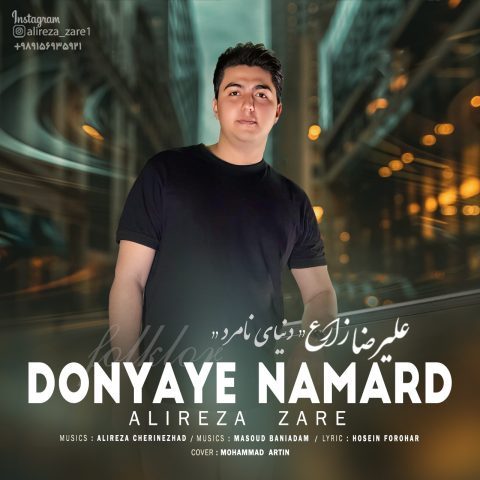 دانلود آهنگ علیرضا زارع به نام دنیای نامرد